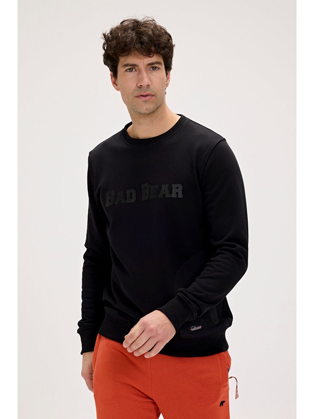 Marlow Siyah Erkek Sweatshirt-6