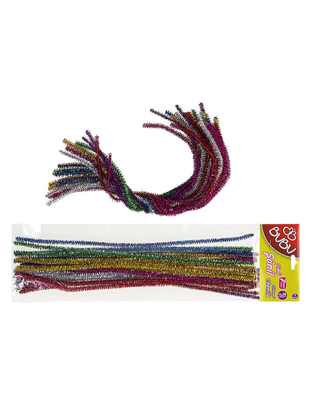 Bu-Bu Şönil 30 Cm 7 Renk 25Li 00106