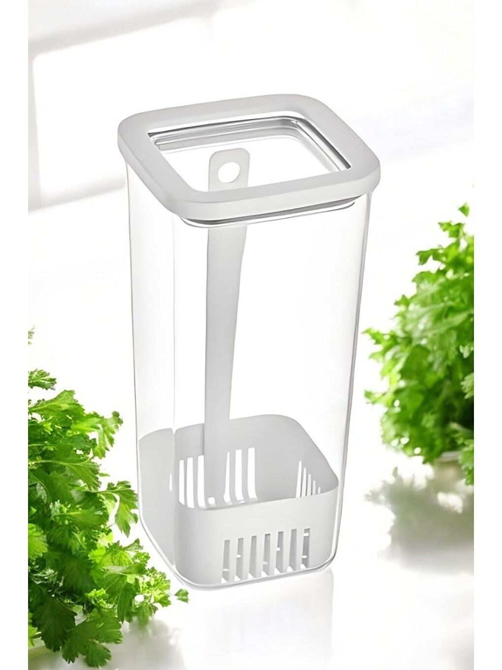 Beyaz Vip Ahmet VP-007 Suda Yeşillik Saklama Kabı 1700 ML-4