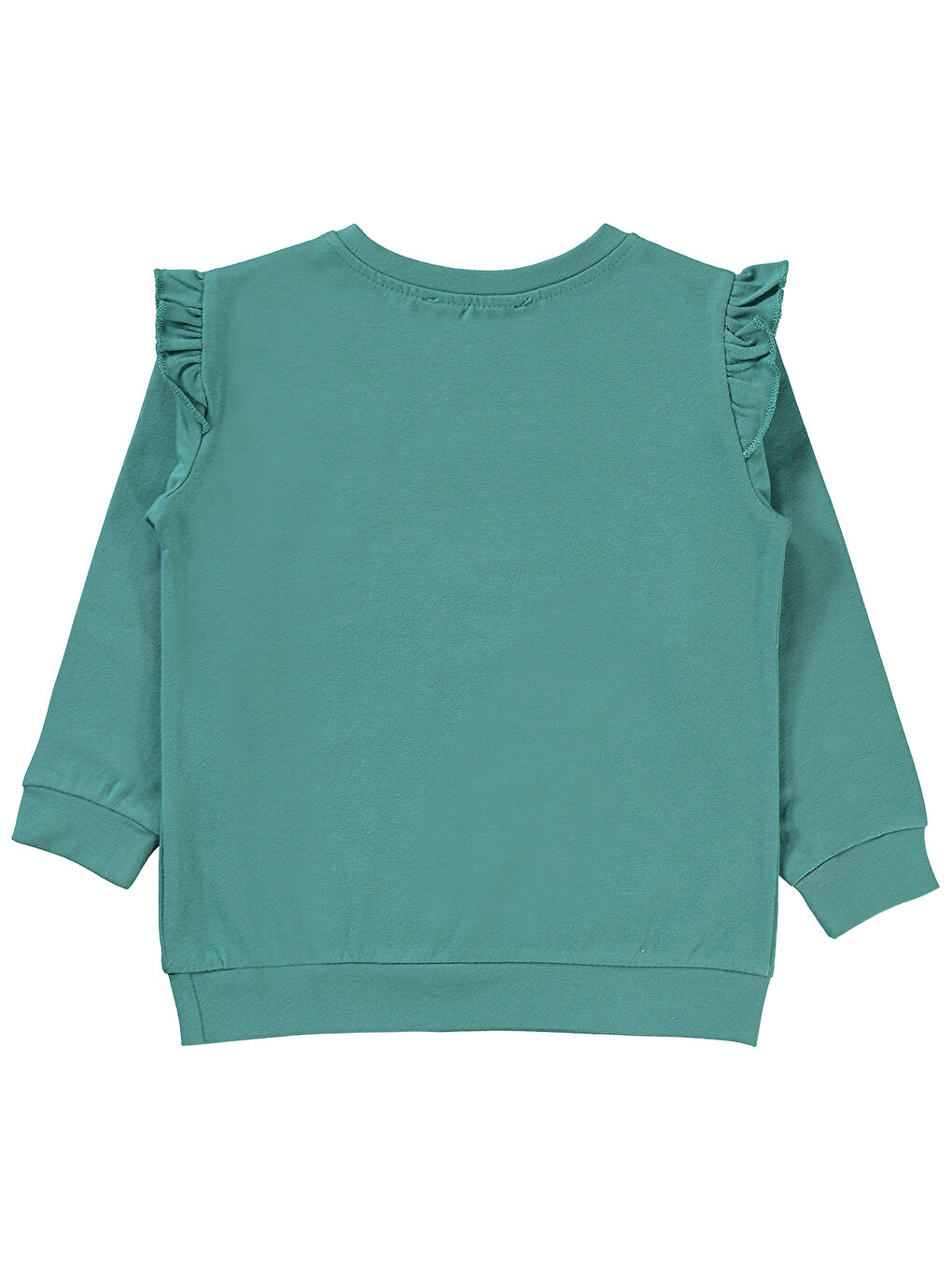 Civil Yeşil Girls Kız Çocuk Sweatshirt 2-5 Yaş Yeşil - 1