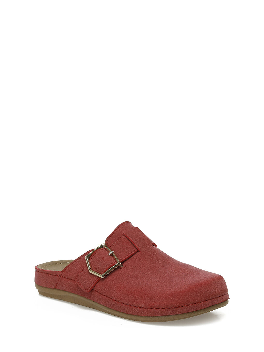 609033.Z5PR Kırmızı Kadın Sabo Terlik-1