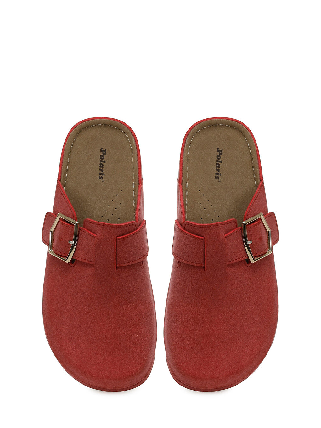 609033.Z5PR Kırmızı Kadın Sabo Terlik-3