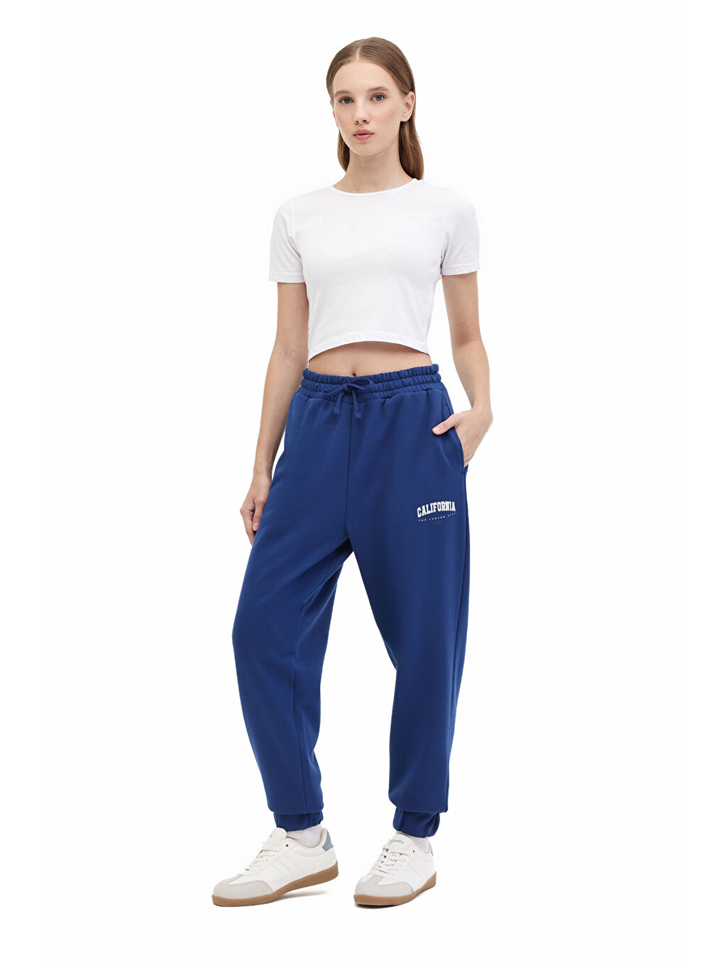 WL 23LUKE BTS-K17 5PR Lacivert Kadın Eşofman Altı-2