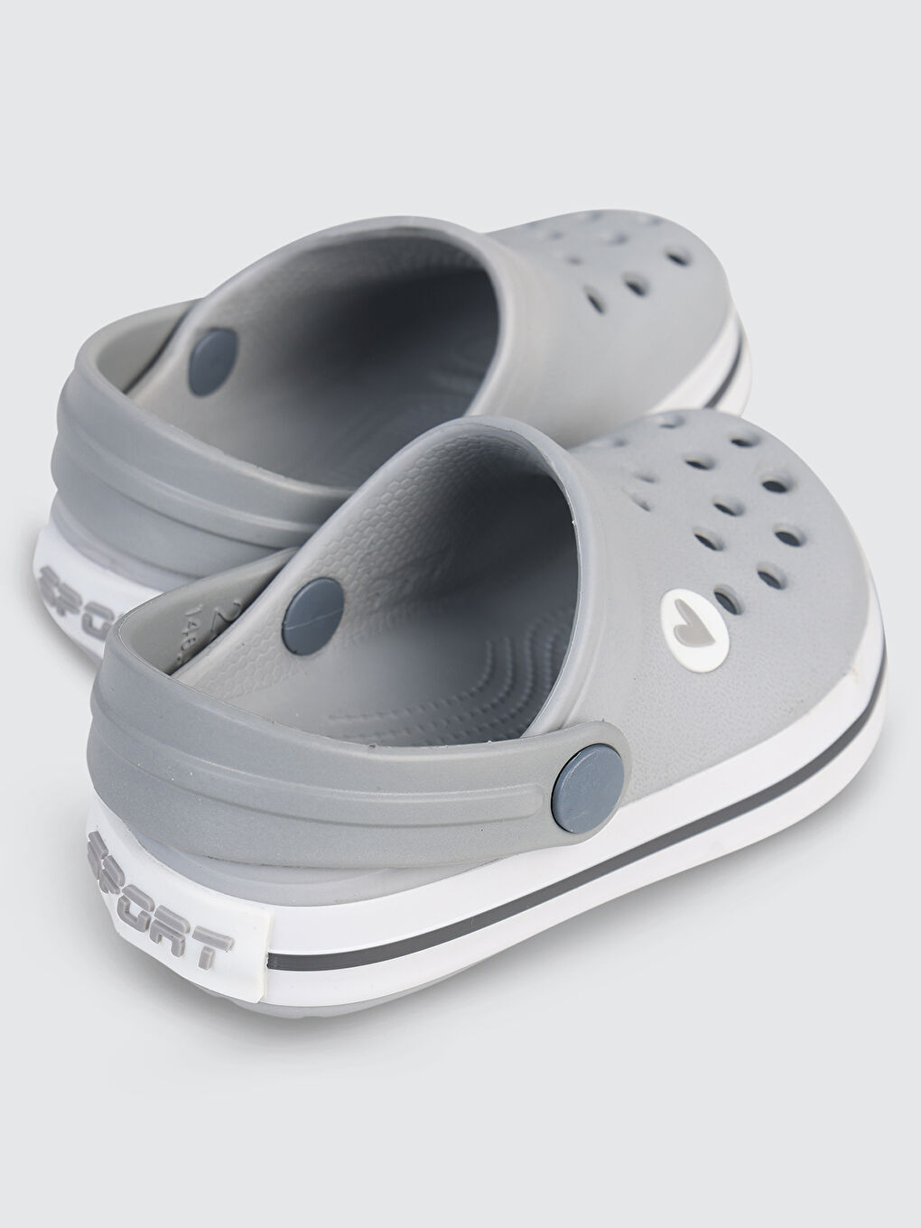 Boys Erkek Çocuk Terlik 26-30 Numara Gri-2