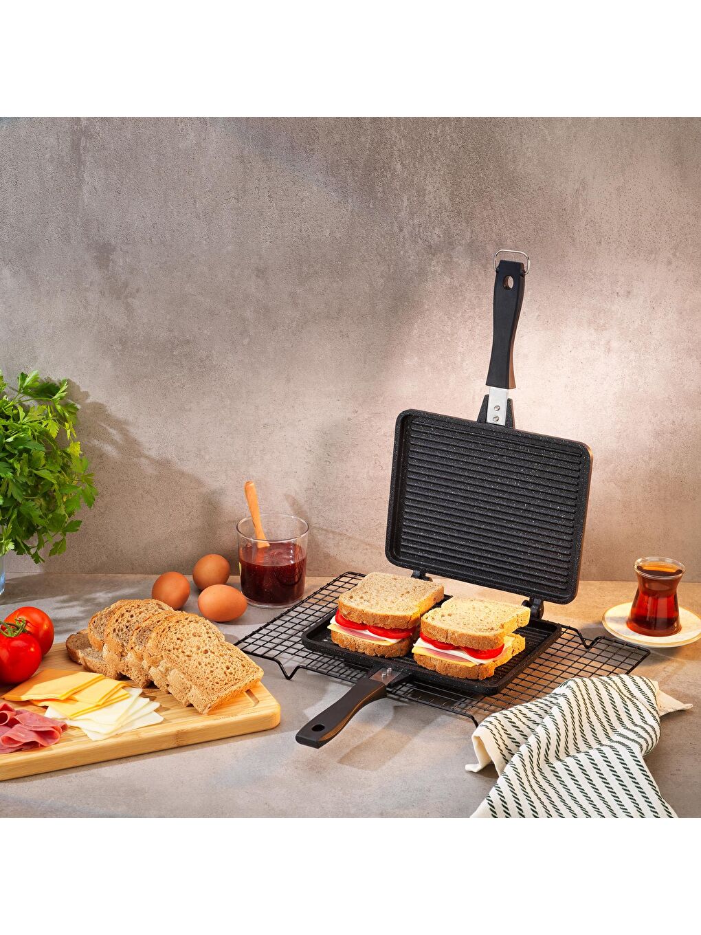 Tasty El Tostu 2 Parça-Siyah