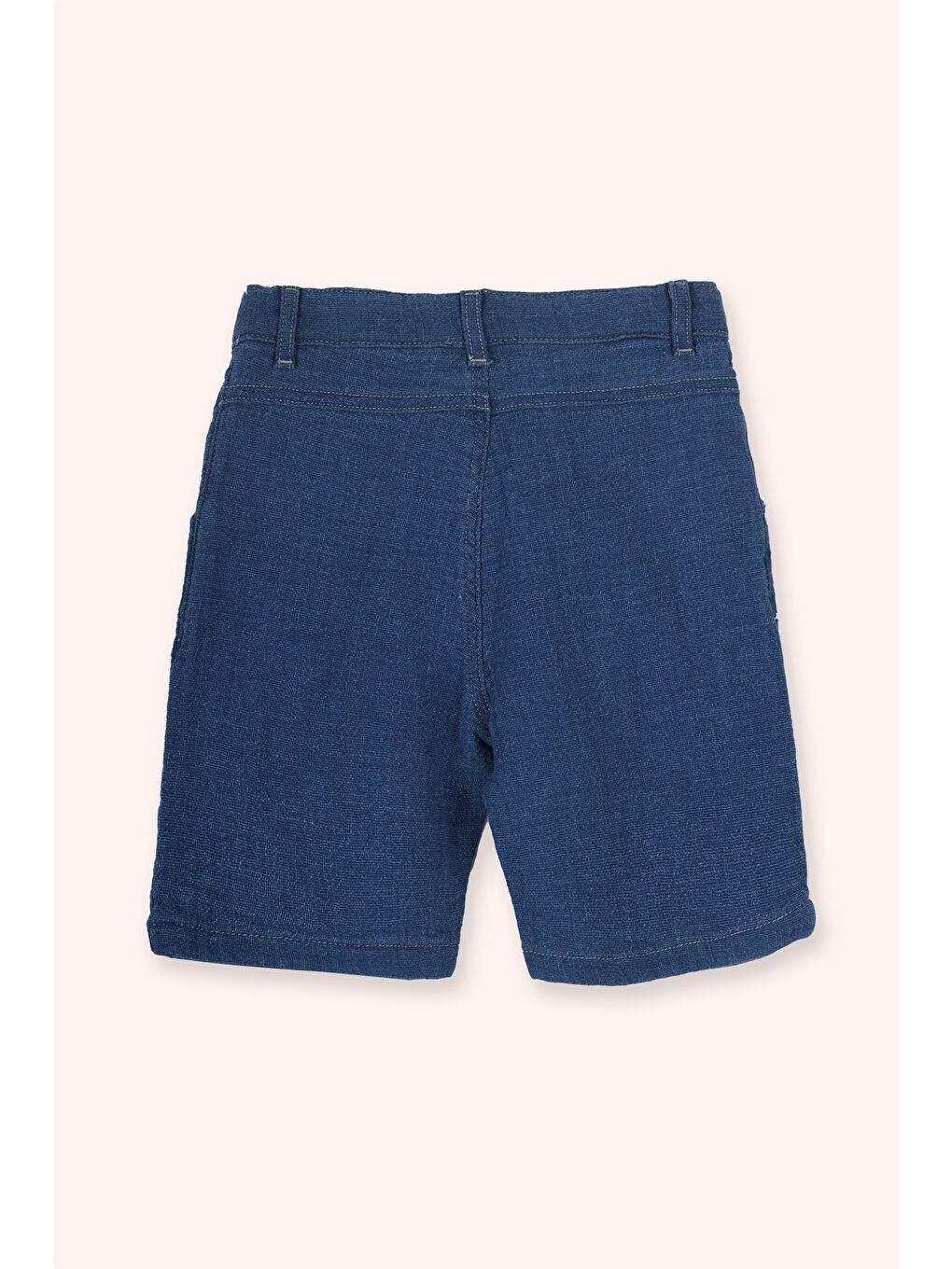 Erkek Çocuk Mavi Şort-1