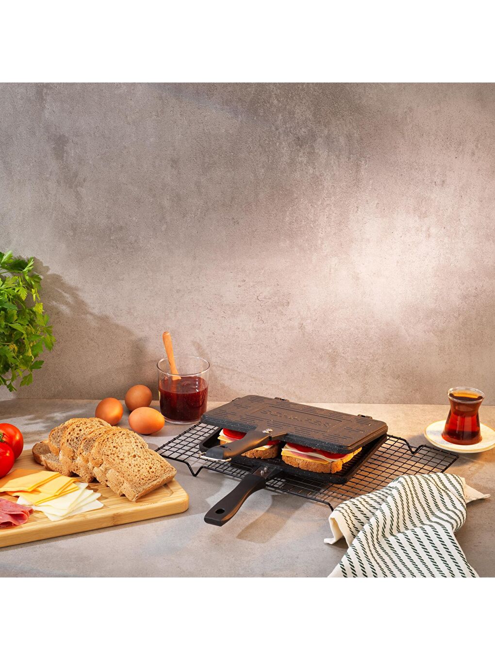 Tasty El Tostu 2 Parça-Siyah-1