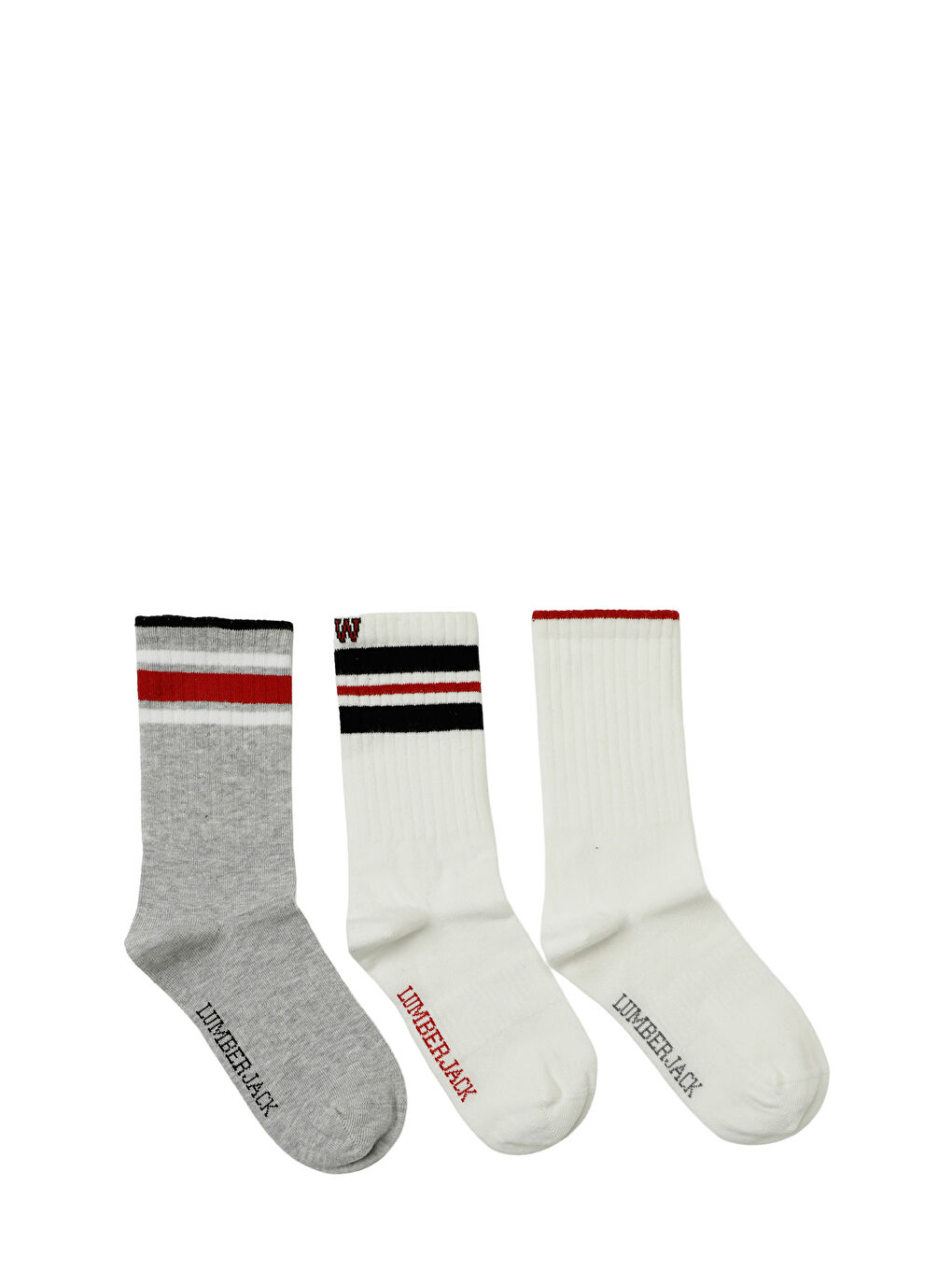 WL WHITE 3 LU SKT-W 5PR Beyaz Kadın Soket Çorap