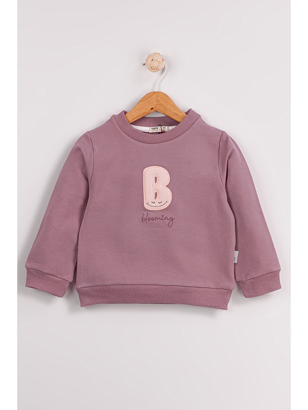 MİSSTUFFY Ekru Kız Çocuk 2'li Paket Basic Sweatshirt - 4