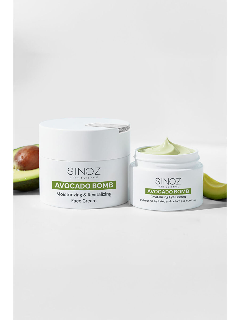 Avokado Bomb Yoğun Nemlendirici Yüz Kremi & Göz Kremi 2'li Bakım Seti-3