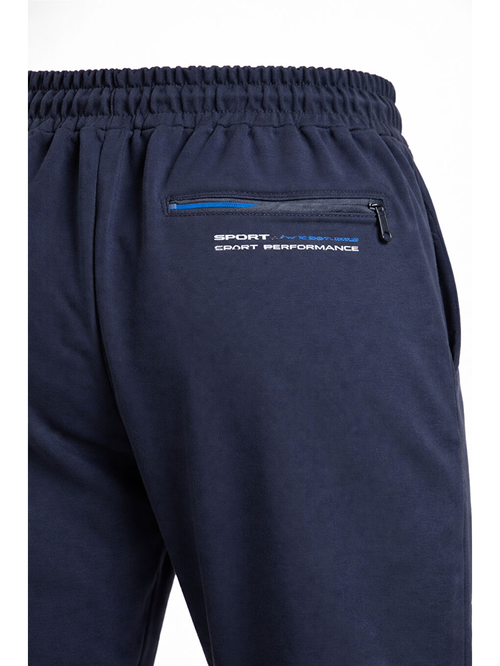 Erkek Beli Lastikli 3 Cepli Eşofman Altı 5059 Lacivert-2