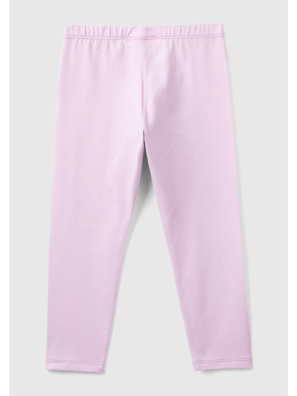 Kız Çocuk Lila  Logolu Uzun Tayt-1