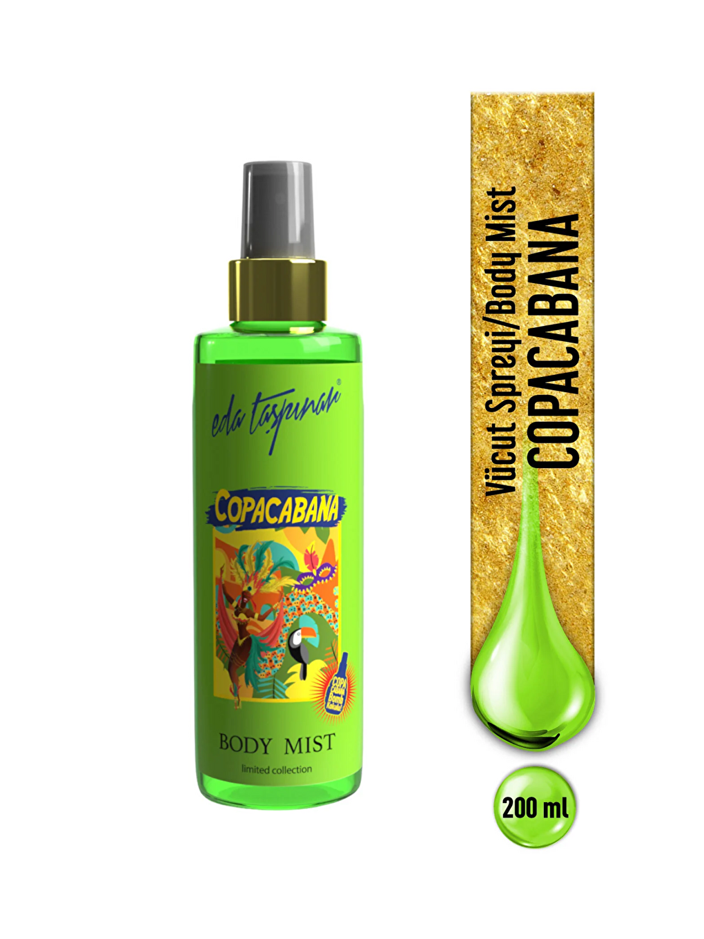 Copacabana Body Mist - 200 ml (EGY0017)