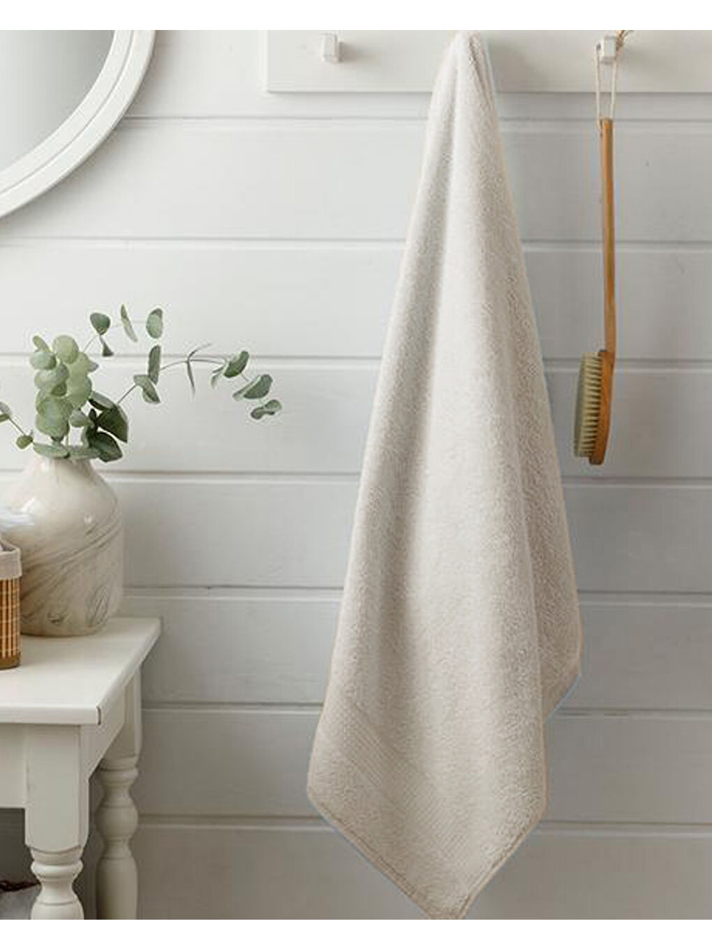 English Home Pure Basic Banyo Havlusu Bej