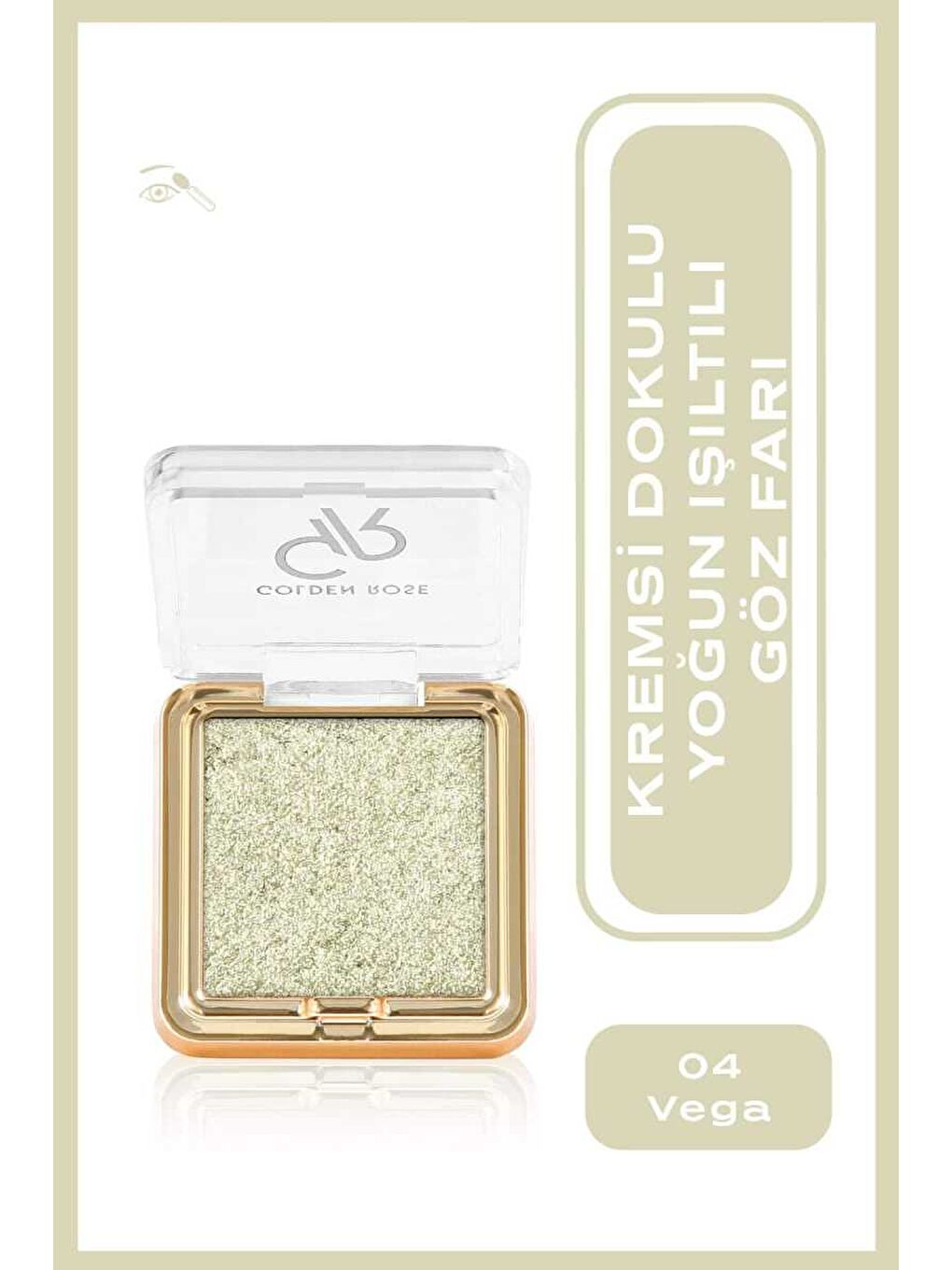 Glitter Glow Eyeshadow No:04 Vega - Simli Işıltılı Göz Farı