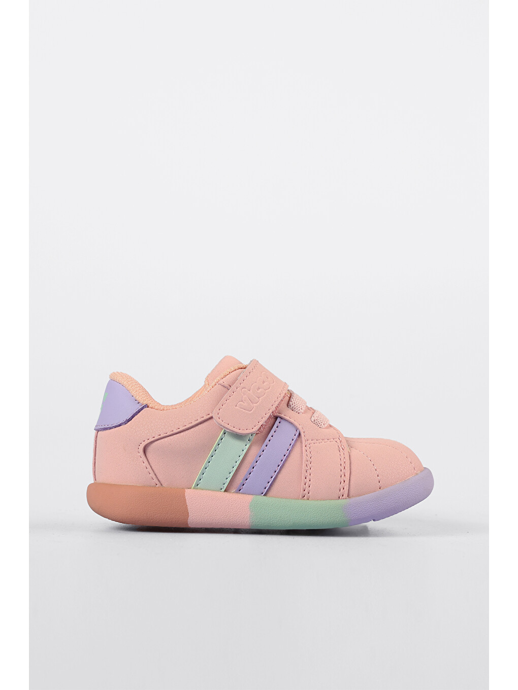Pembe Heika Basic Kız İlk Adım Pudra Sneaker