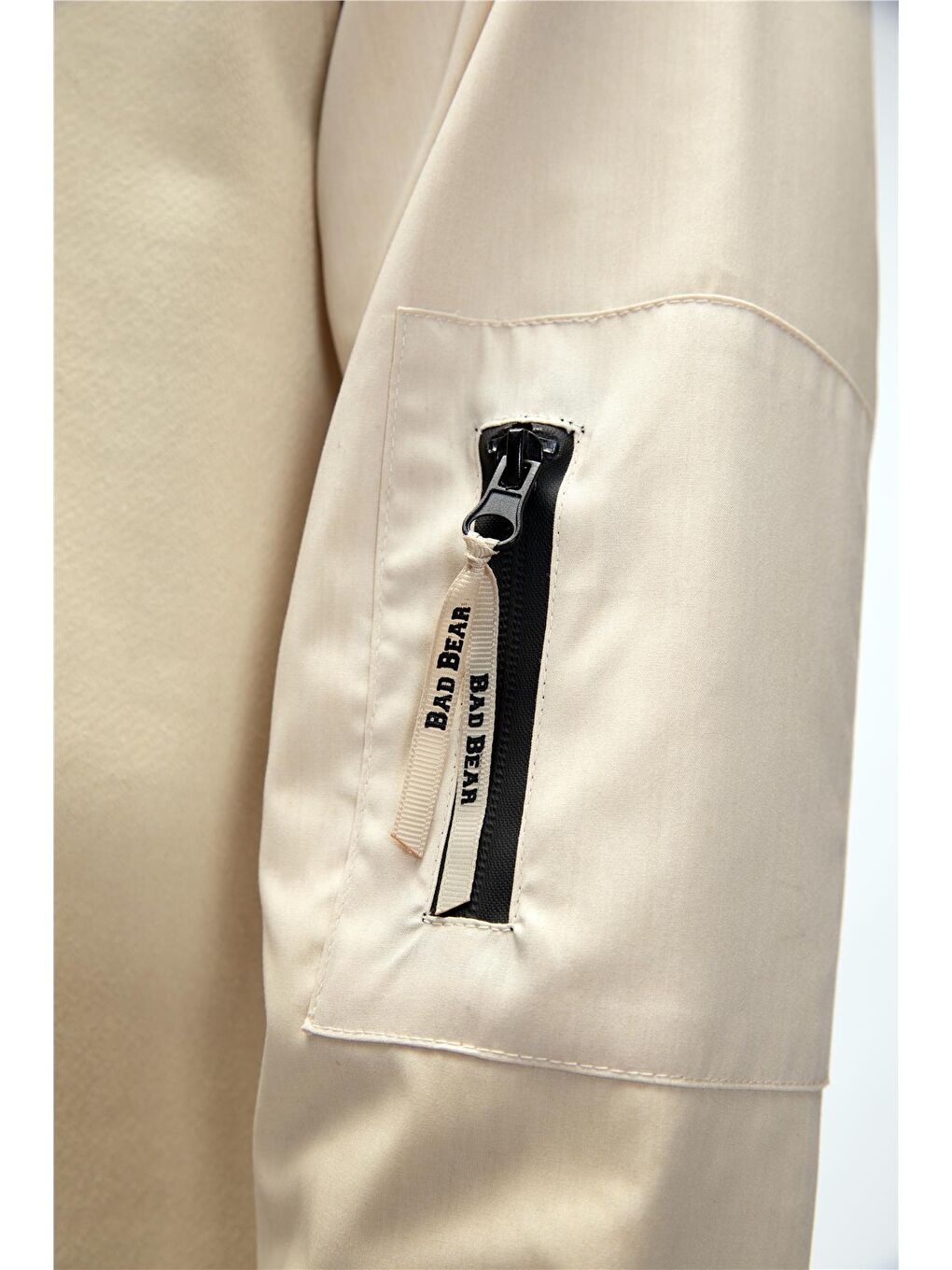 Hill Bej Crewneck Erkek Sweatshirt-4