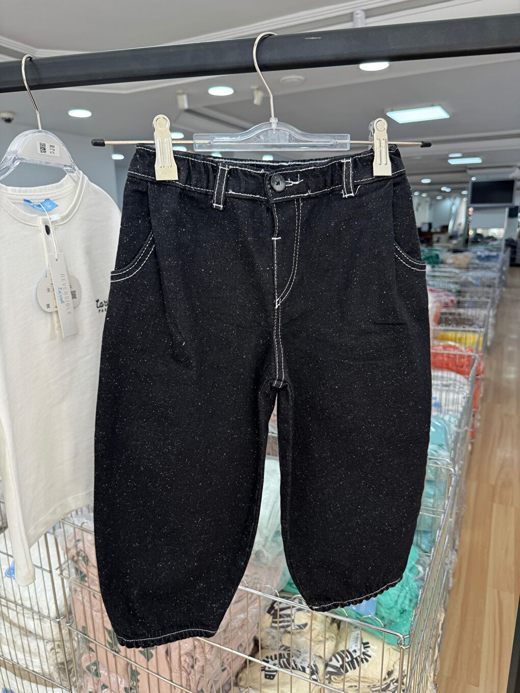 Erkek Çocuk Pamuklu Siyah Dikiş Detaylı Ceket Ve Pantolon Takım-4