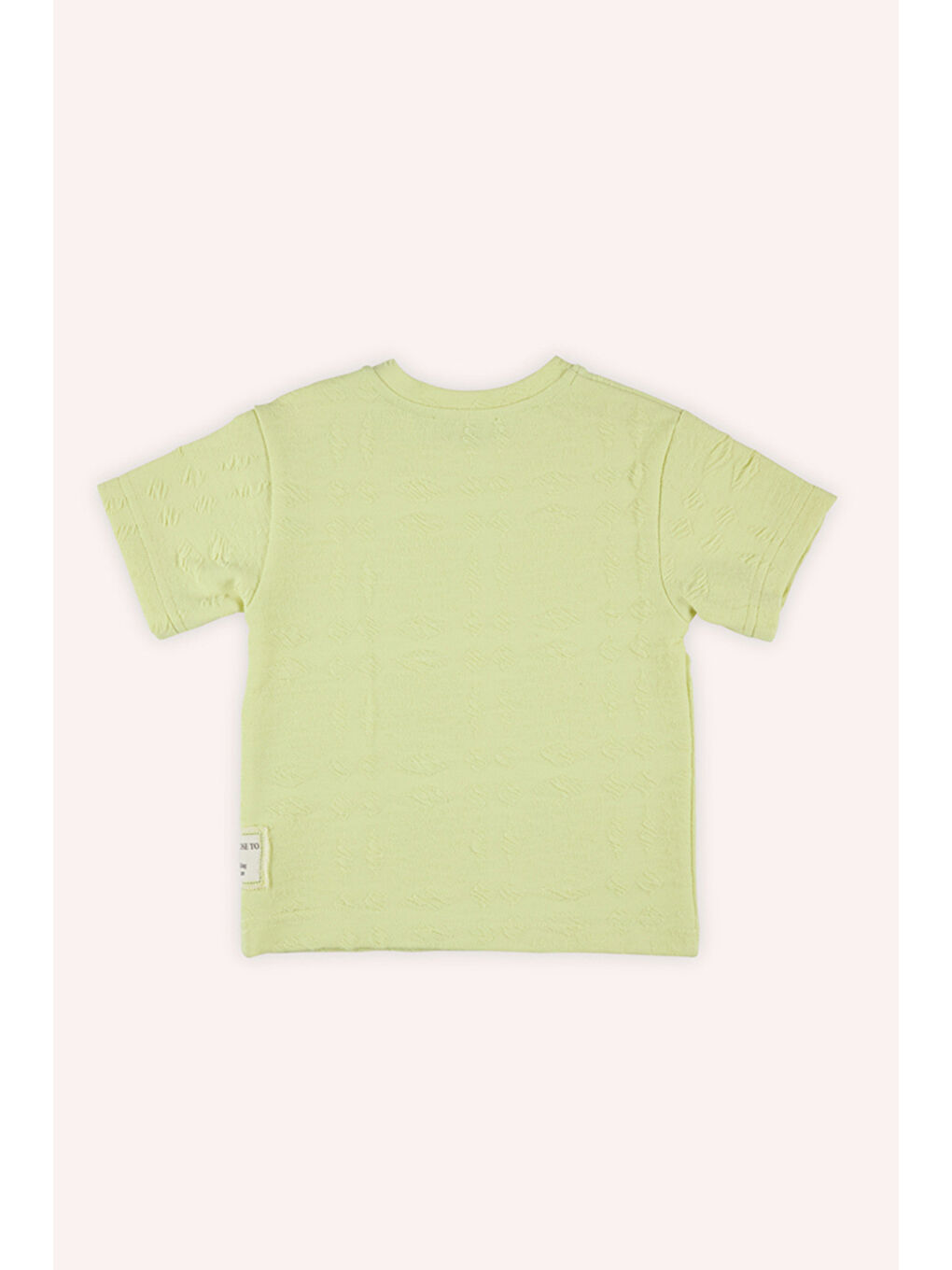 Erkek Bebek Kısa Kollu Yeşil Tişört-1
