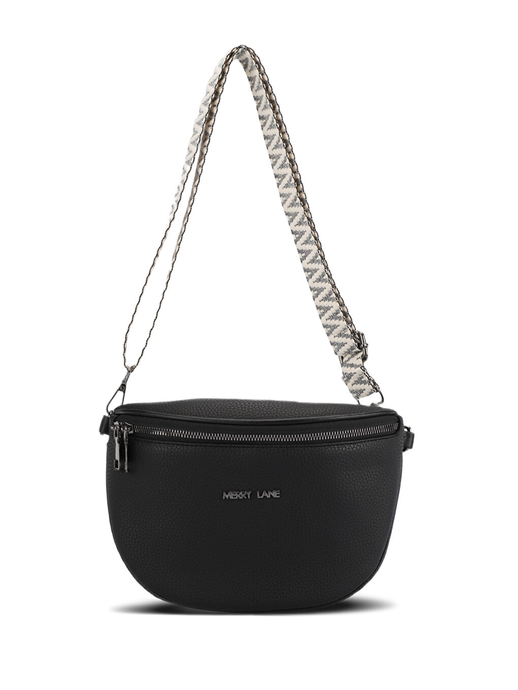 KANGURU Kadın Omuz Çantası Siyah