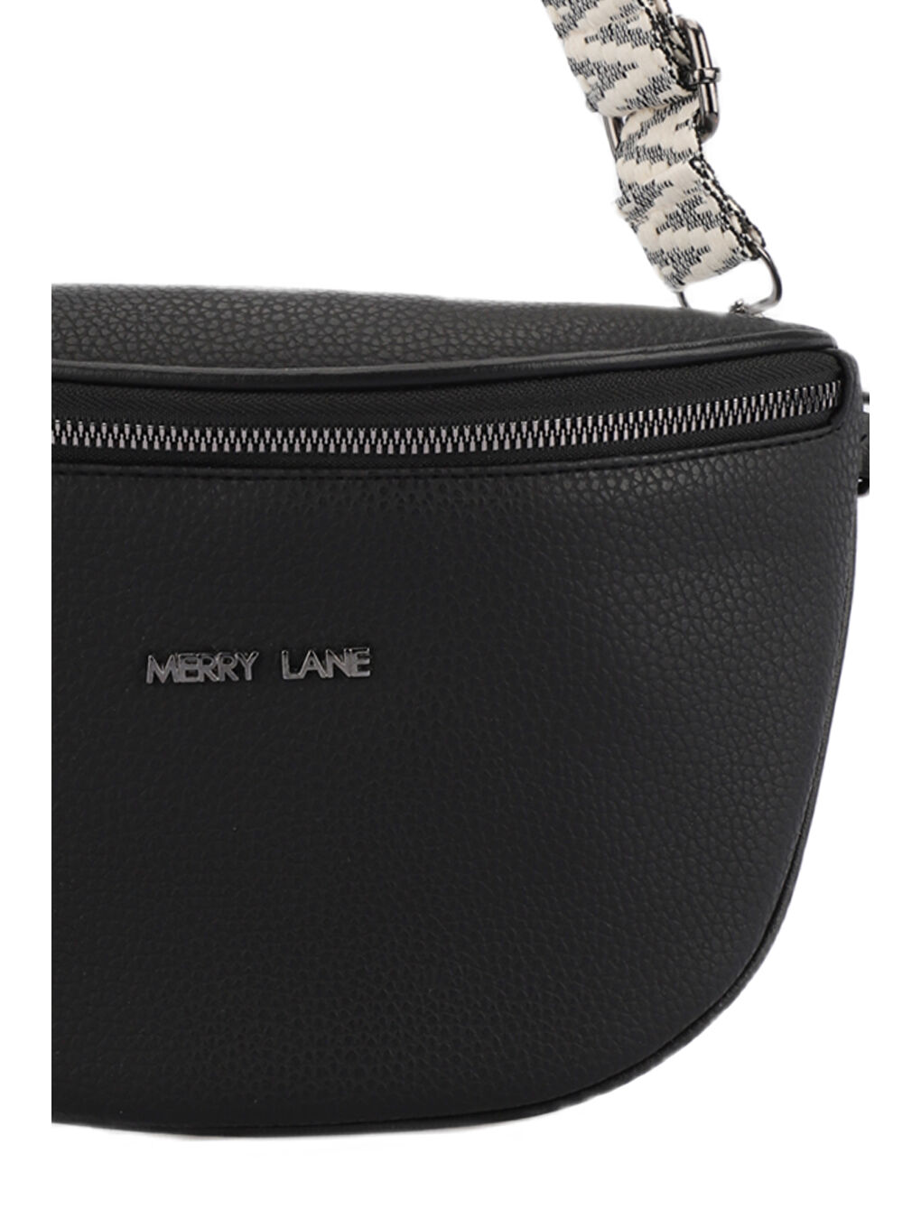 KANGURU Kadın Omuz Çantası Siyah-2