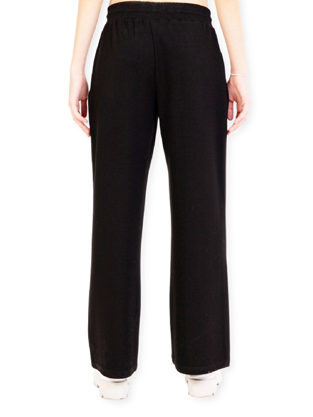 Siyah Kız Çocuk Eşofman Alt 12-16 Yaş 12398-1