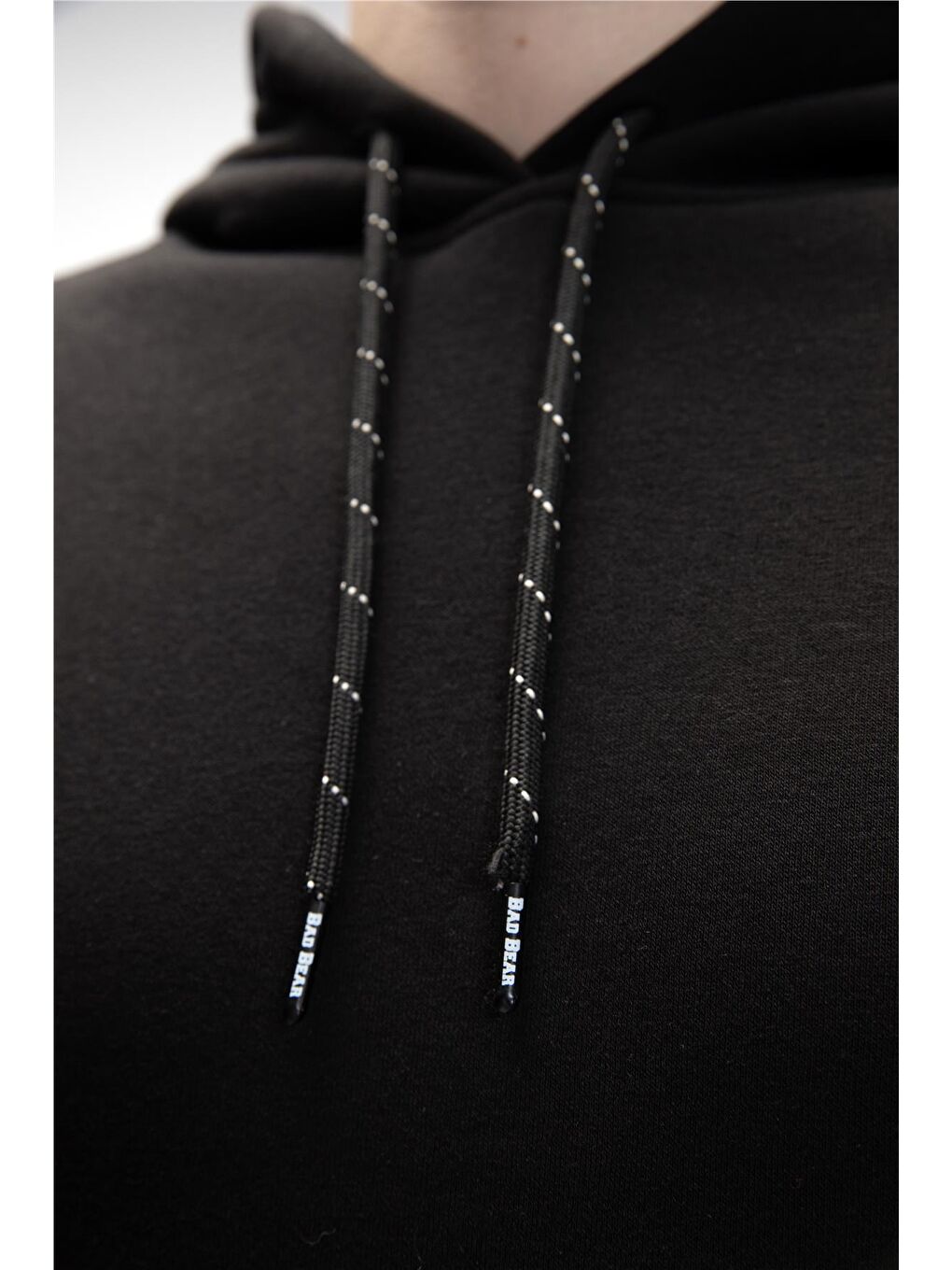 Siyah Sea Si̇yah Kapüşonlu Erkek Sweatshirt-6