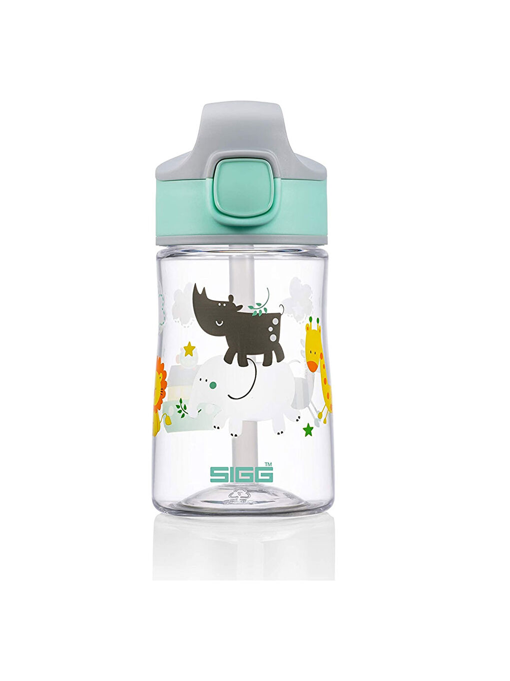 Sigg Şeffaf Miracle Jungle Friend 350ml Matara 8731.30