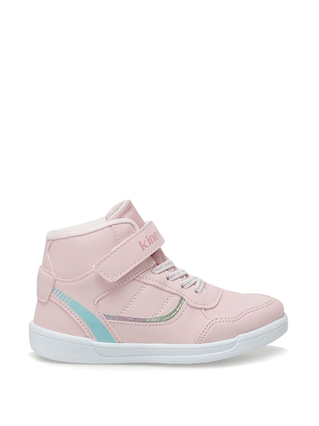 Kinetix HORNET J PU HI 2PR Açık Pembe Kız Çocuk High Sneaker