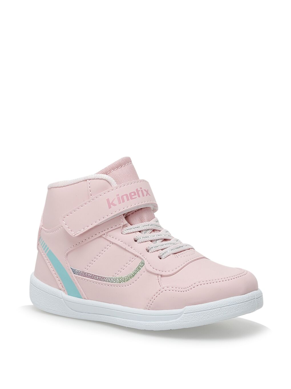 Kinetix HORNET J PU HI 2PR Açık Pembe Kız Çocuk High Sneaker - 1