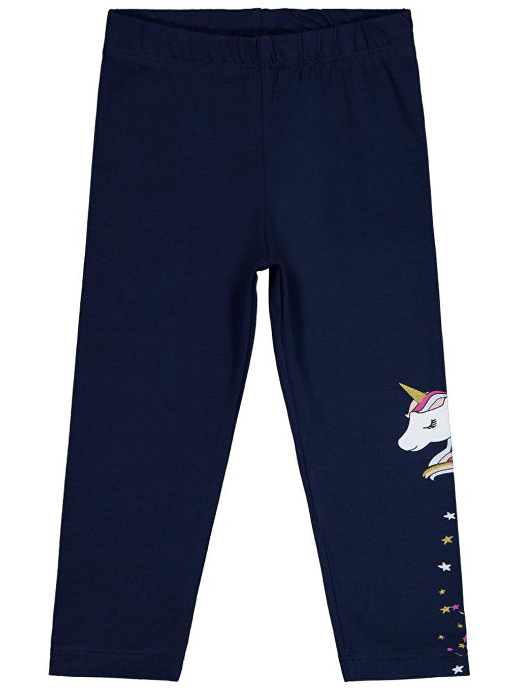 Lacivert Girls Baskılı 2-5 Yaş Tayt