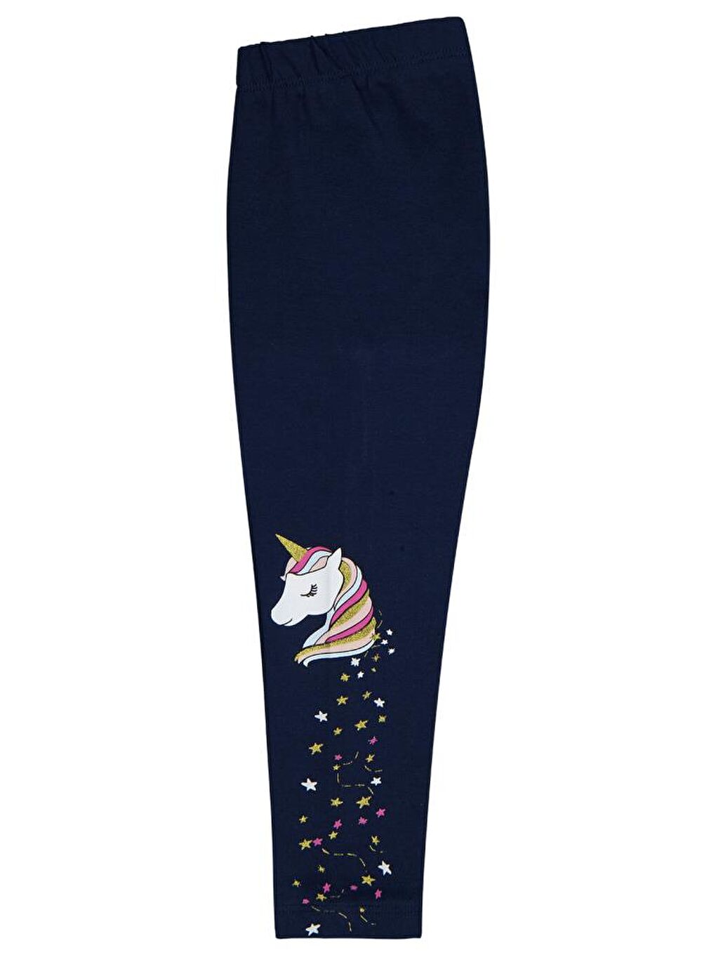 Lacivert Girls Baskılı 2-5 Yaş Tayt-2