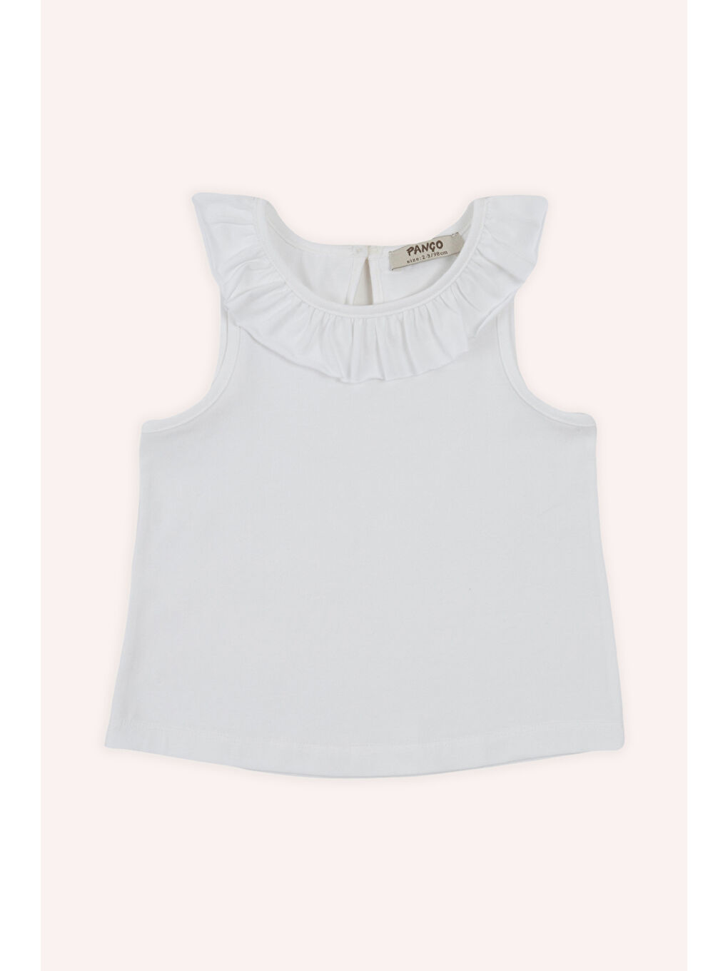 Kız Çocuk Atlet Beyaz