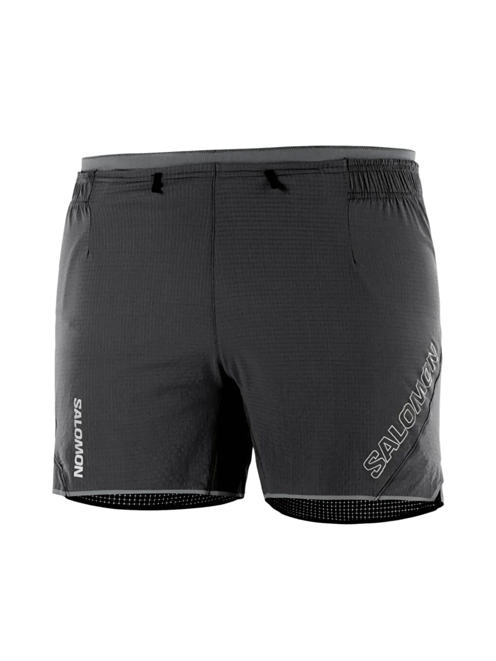 Sense Aero 5'' Erkek Siyah Koşu Şortu-1