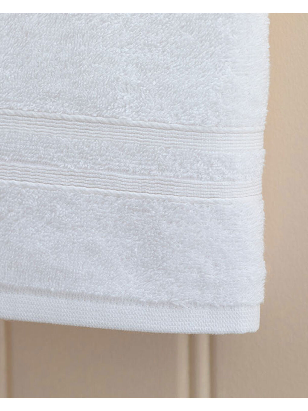 Pure Basic Pamuk Yüz Havlusu 50x90 cm Beyaz-2