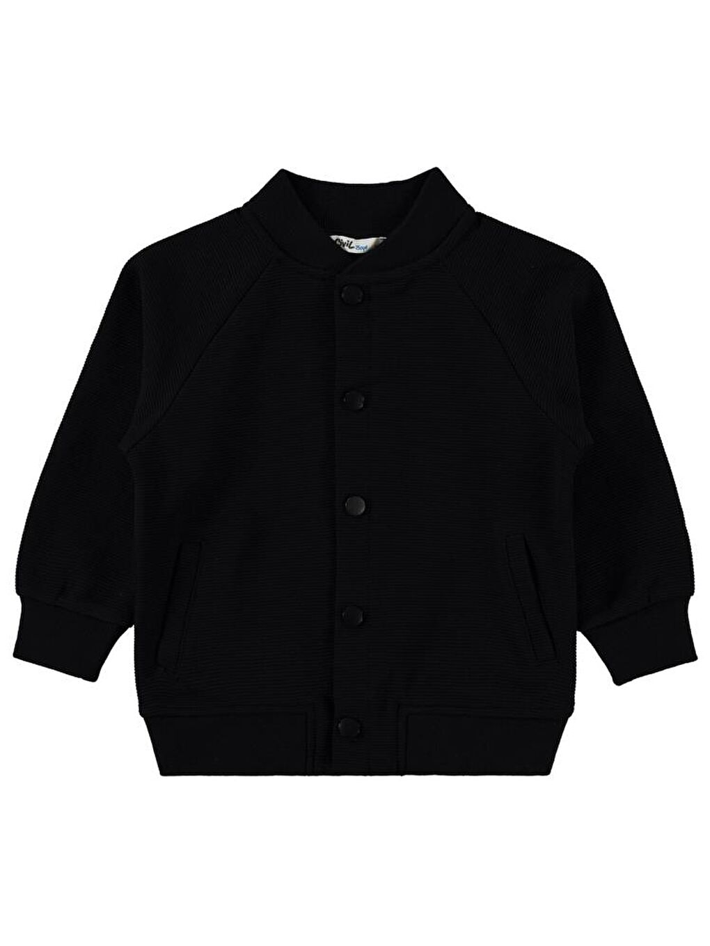 Siyah Boys Ottoman Kolej Hırka 2-5 Yaş Hırka