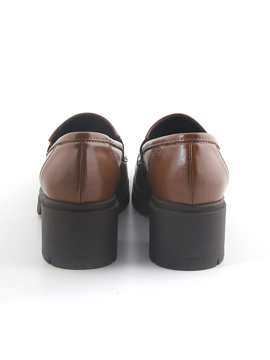 Kadın Kahverengi Loafer Ayakkabı 3H5435 5435 Vitello RY Cuoio-4