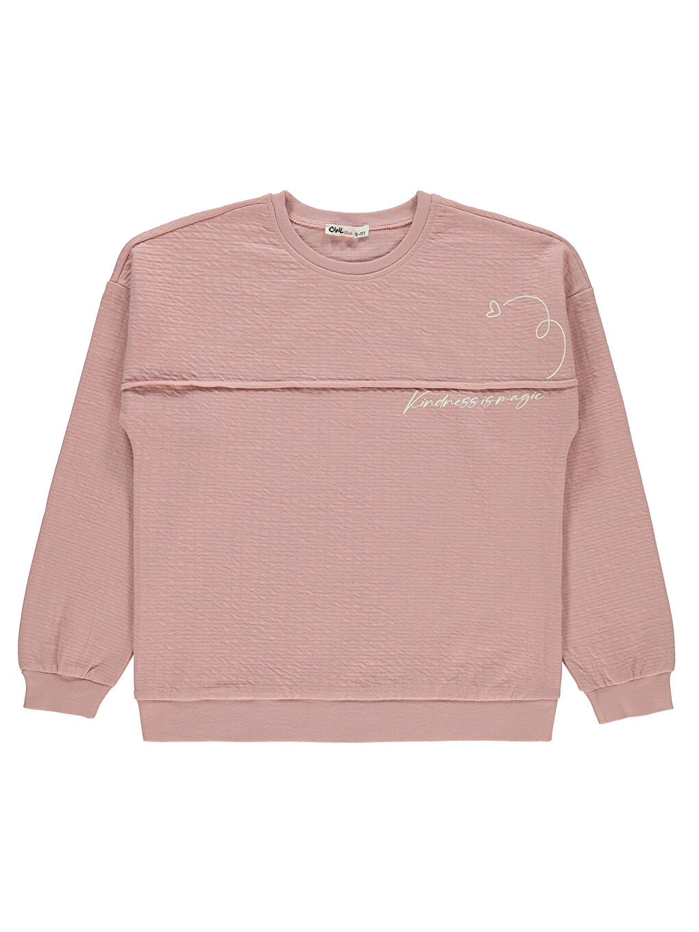 Civil Pudra Girls Kız Çocuk Sweatshirt 10-13 Yaş Pudra