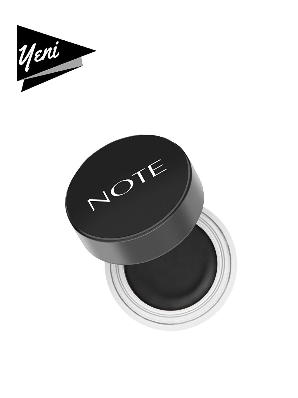 Note Cosmetique Siyah Note Gel Liner Mat Bitişli Kalıcı Jel Eyeliner - Siyah