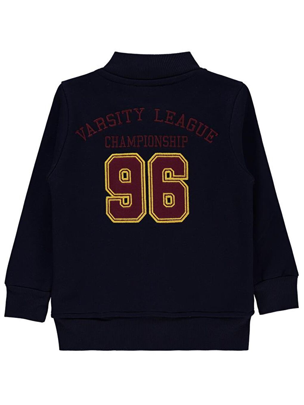 Lacivert Boys 96 Nakışlı Kolej 2-5 Yaş Hırka-1