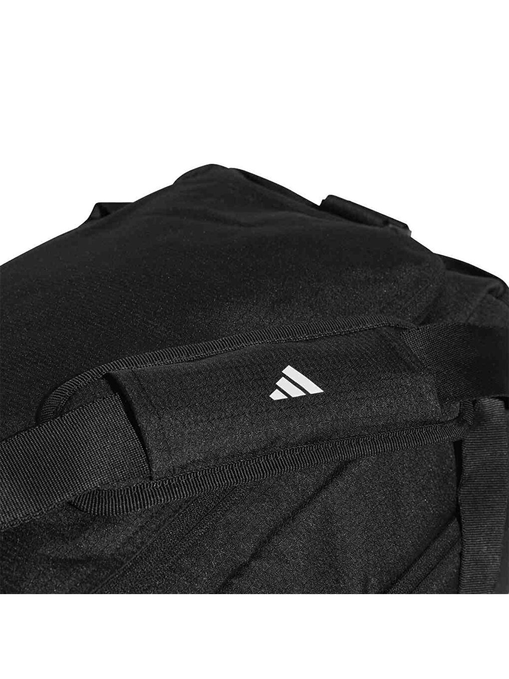 Essentials 3 Stripes Duffel Small Siyah Spor Çantası-2