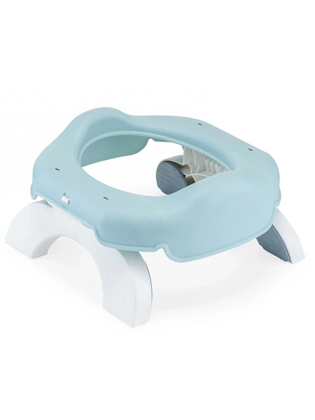 Portatif Katlanabilir Lazımlık Soft Mavi New Color