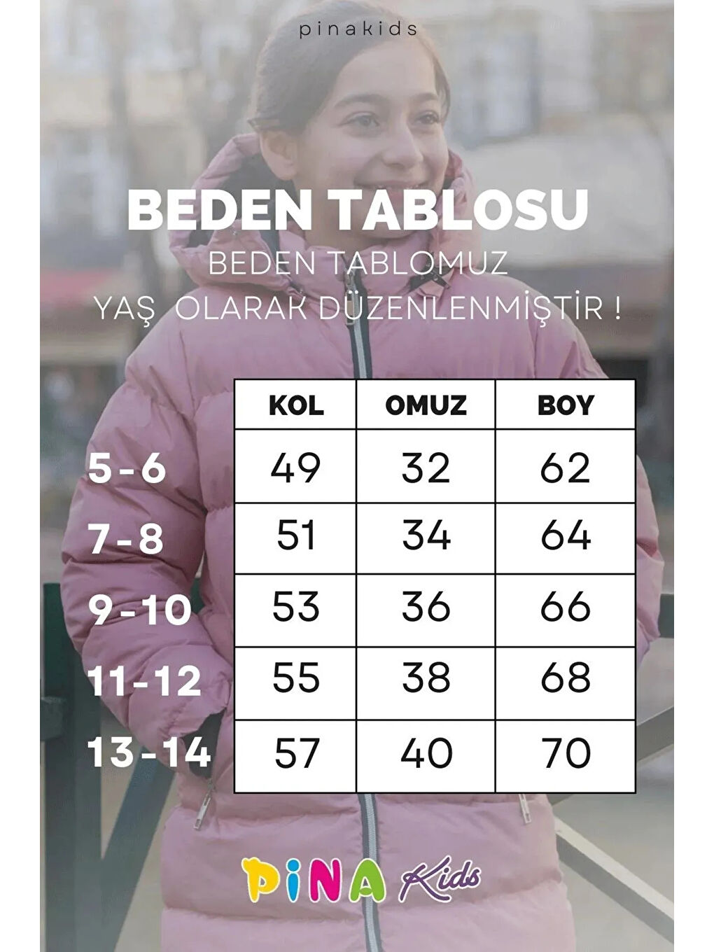 Siyah Kız Çocuk Kapüşonlu Kalın Uzun Şişme Mont KM.YY31-5