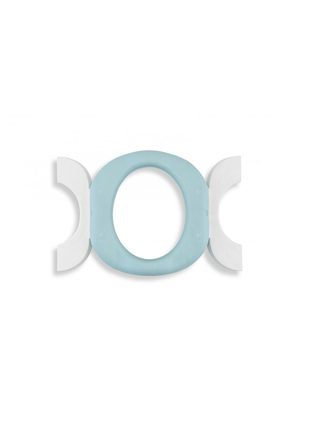 Portatif Katlanabilir Lazımlık Soft Mavi New Color-6