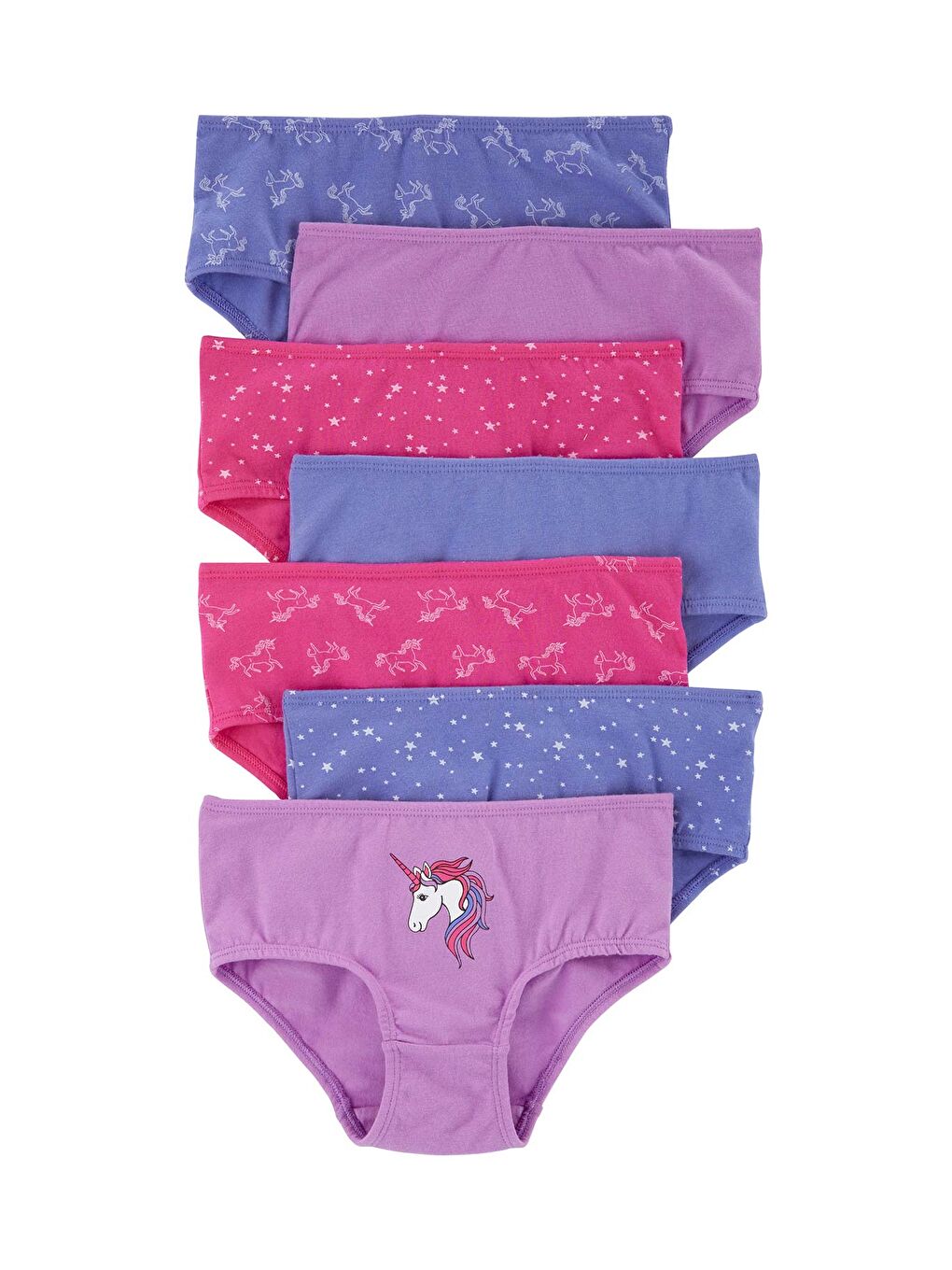 Carter's Karışık Kız Çocuk Külot Set 7'li Paket