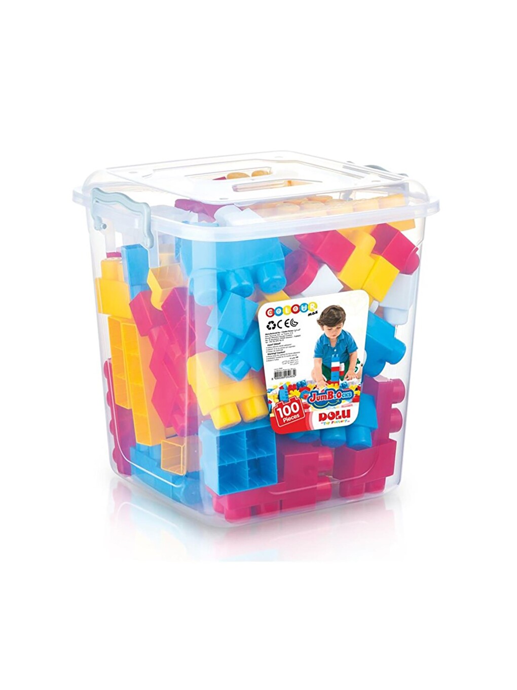 Oyuncak Sandıkta Mega Blok 100 Parca - Standart-1