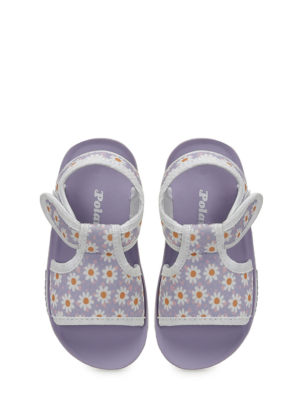 Mor RUNDIA.I5FX Lila Kız Bebek Sandalet-3