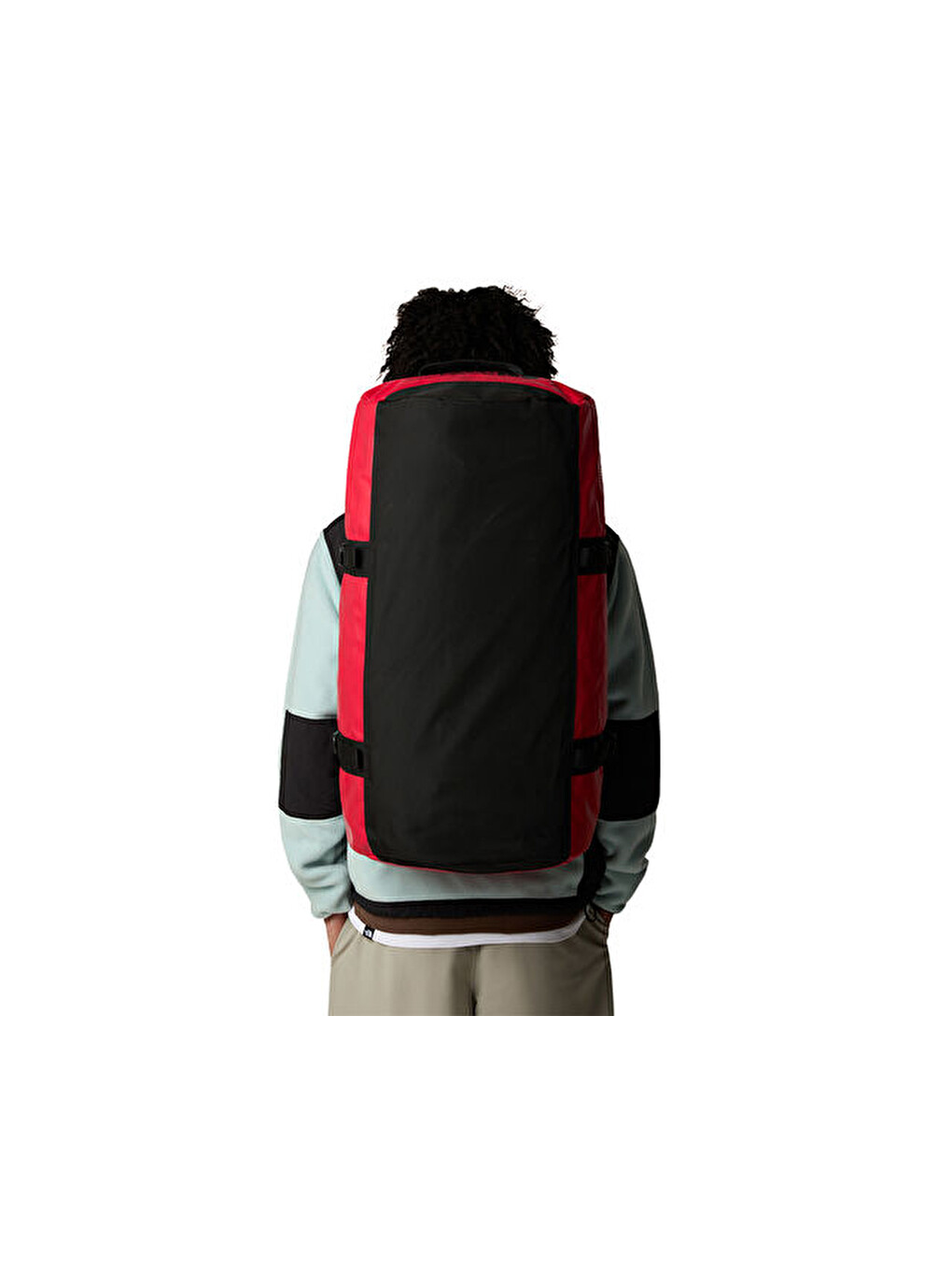 Base Camp Duffel - M Suya Dayanıklı Kamp Çantası (71l) Nf0a52sa54a1 Kırmızı-1