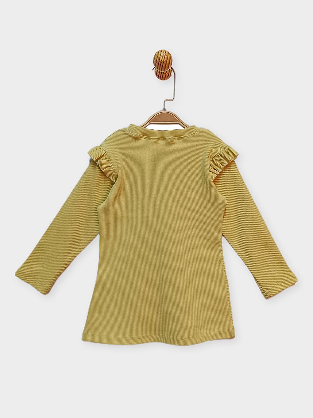 Sarı Minnie Mouse Lisanslı Kız Çocuk Elbise 22081-1