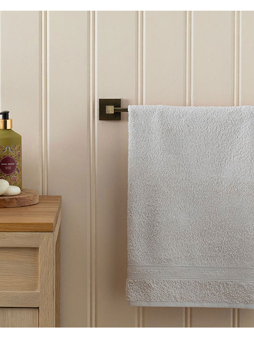 Pure Basic Pamuk Yüz Havlusu 50x90 cm Bej